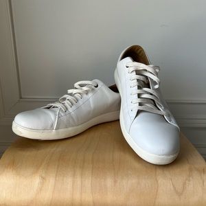 Cole Haan white leather sneakers size 8.5